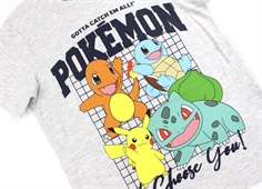Name It light grey melange Pokemon t-shirt